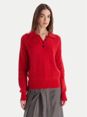 Marella Sweter Danger 2523366374 Czerwony Regular Fit