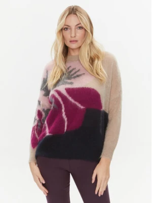 Marella Sweter Gineceo 2333662137200 Beżowy Regular Fit