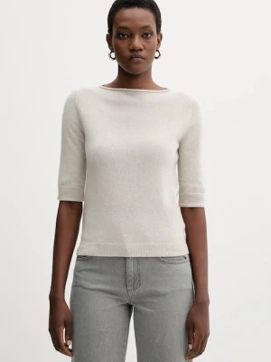 Marella sweter kaszmirowy damski kolor beżowy lekki 2523366271200