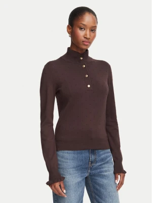 Marella Sweter Onde 2625366101 Brązowy ciemny Regular Fit