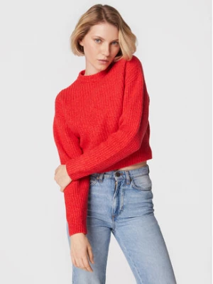 Marella Sweter Pulce 33662526 Czerwony Regular Fit
