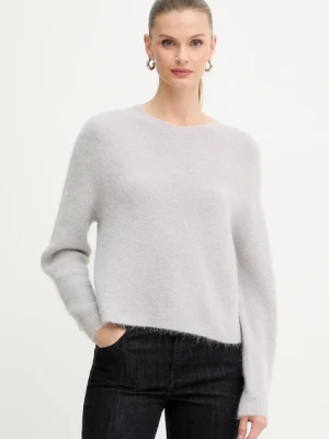 Marella sweter z dodatkiem wełny damski kolor beżowy 2523366352200