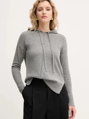 Marella sweter z domieszką wełny Emme by Marella damski kolor szary lekki 2525366011200