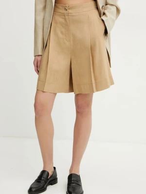 Marella szorty z domieszką lnu SAGITTA
