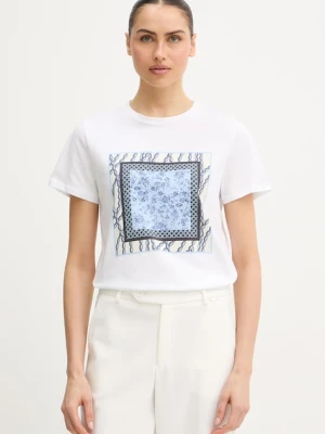 Marella t-shirt bawełniany Emme by Marella