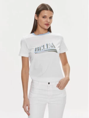 Marella T-Shirt Oste 2413971084 Biały Regular Fit