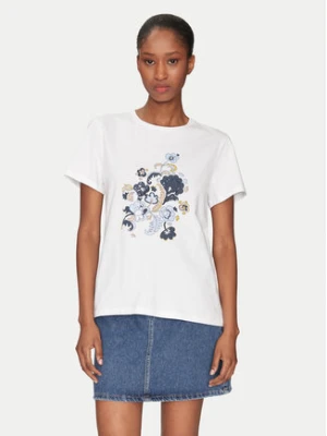 Marella T-Shirt Ovest 2515971071 Biały Regular Fit