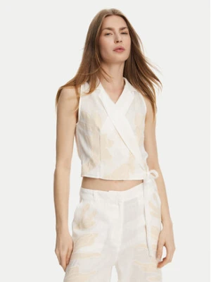 Marella Top Kriss 2513161162 Biały Regular Fit
