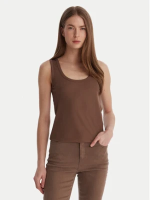 Marella Top Orata 2613941015 Brązowy Slim Fit