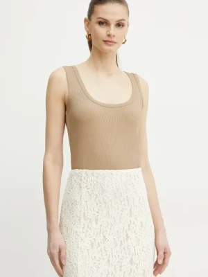 Marella top SCOPPIO damskie kolor beżowy 2513941045200
