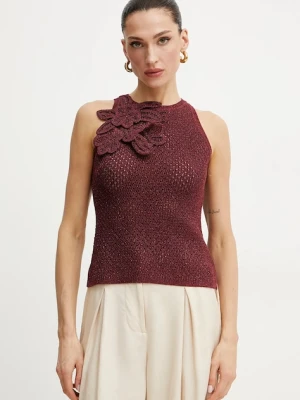 Marella top z domieszką lnu ARAK