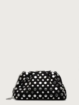 Marella torebka crossbody damska z imitacji zamszu MLLGHIA czarny
