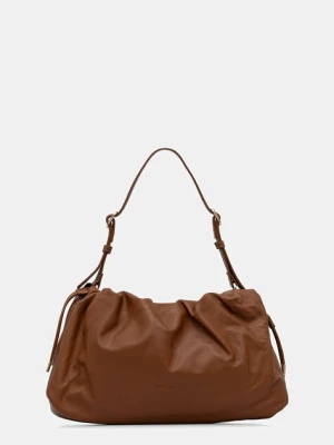 Marella torebka skórzana kolor brązowy 2523519057200