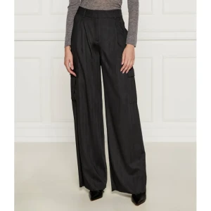 Marella Wełniane spodnie ASSUNTA | flare fit