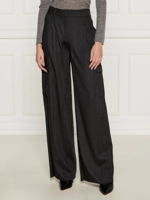 Marella Wełniane spodnie ASSUNTA | flare fit