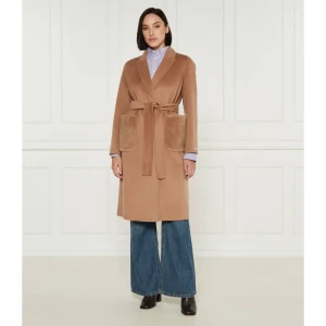 Marella Wełniany płaszcz