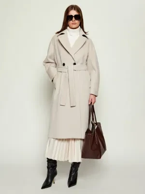 Marella Wełniany płaszcz ENGLISH