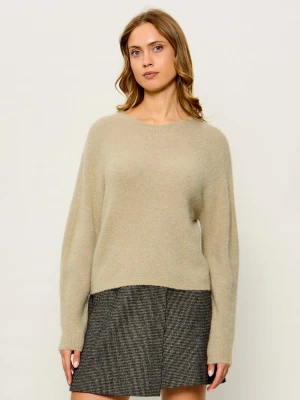 Marella Wełniany sweter Mllgiunco | Regular Fit beżowy