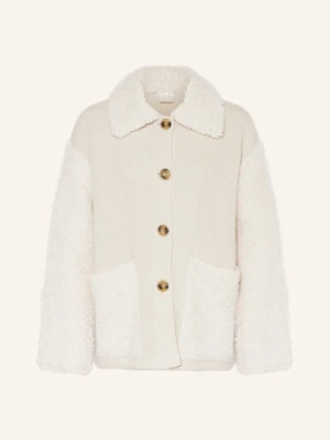 Marella Żakiet Pudełkowy Z Mieszanki Materiałów weiss