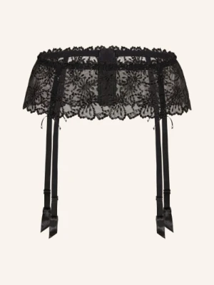 Marie Jo Pasy Do Pończoch Jane Z Ozdobnymi Perełkami schwarz