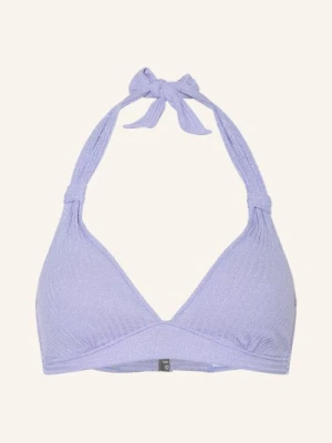 Marie Jo Trójkątny Top Bikini Tinjis Z Błyszczącą Nicią lila