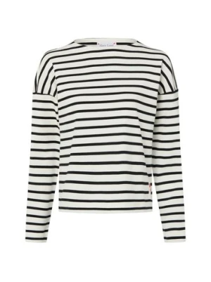Marie Lund Bluza damska Kobiety Bawełna biały|czarny w paski,