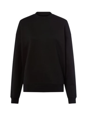 Marie Lund Bluza damska Kobiety Bawełna czarny jednolity,