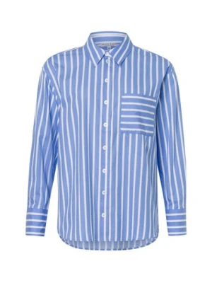 Marie Lund Bluzka damska Kobiety Bawełna biały w paski,