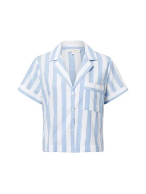 Marie Lund Damska bielizna nocna Kobiety niebieski|biały,