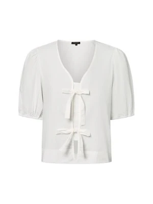 Marie Lund Damska bluzka rekreacyjna Kobiety Bawełna biały,