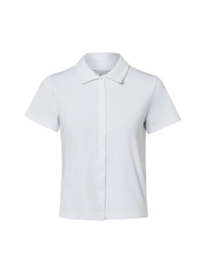 Marie Lund Damska koszulka polo Kobiety Bawełna biały,