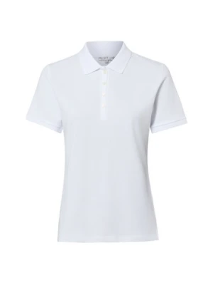 Marie Lund Damska koszulka polo Kobiety Bawełna biały,