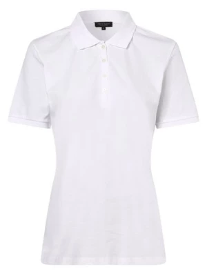 Marie Lund Damska koszulka polo Kobiety Bawełna biały jednolity,