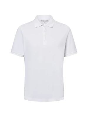 Marie Lund Damska koszulka polo Kobiety Bawełna biały jednolity,