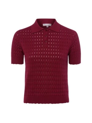 Marie Lund Damska koszulka z dzianiny Kobiety Bawełna (100%) czerwony jednolity,