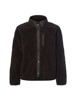 Marie Lund Damska kurtka pluszowa Kobiety brązowy jednolity,