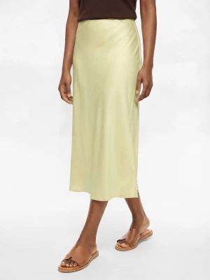 Marie Lund Damska spódnica midi Kobiety różowy jednolity,