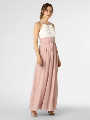 Marie Lund Damska sukienka wieczorowa Kobiety Sztuczne włókno różowy jednolity,
