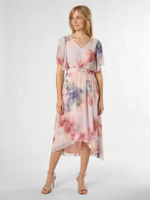 Marie Lund Damska sukienka wieczorowa Kobiety Sztuczne włókno różowy|wielokolorowy wzorzysty,