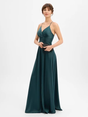 Marie Lund Damska sukienka wieczorowa Kobiety zielony,