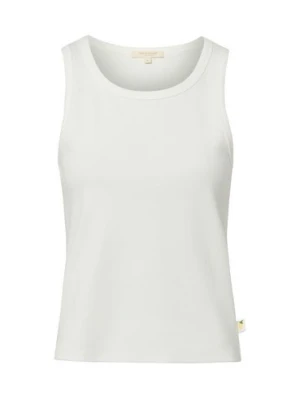 Marie Lund Damski podkoszulek Kobiety Bawełna biały jednolity,
