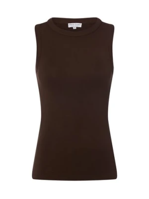 Marie Lund Damski podkoszulek Kobiety wiskoza brązowy jednolity,