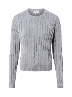 Marie Lund Damski sweter bawełniany Kobiety Bawełna szary marmurkowy,