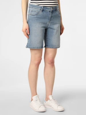 Marie Lund Damskie krótkie spodenki jeansowe Kobiety Jeansy niebieski jednolity,
