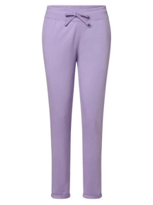 Marie Lund Damskie spodnie dresowe Kobiety Bawełna lila jednolity,