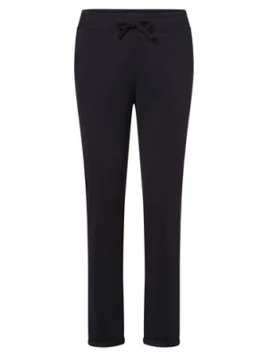 Marie Lund Damskie spodnie dresowe Kobiety Bawełna niebieski jednolity,