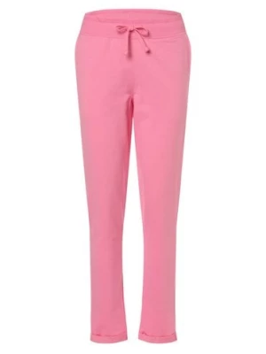 Marie Lund Damskie spodnie dresowe Kobiety Bawełna różowy|wyrazisty róż jednolity,