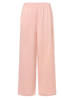 Marie Lund Damskie spodnie od piżamy Kobiety różowy jednolity,