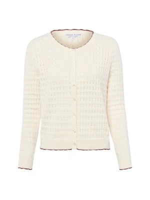 Marie Lund Kardigan damski Kobiety Bawełna biały,