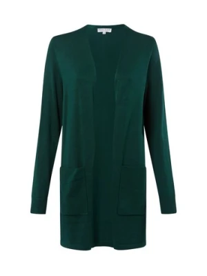 Marie Lund Kardigan damski Kobiety zielony jednolity,
